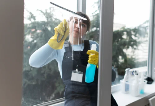 Nettoyage de vitres intérieures et extérieures à Freix-Anglards